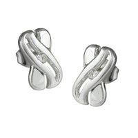 Earstuds Cubic Zirconia Silver 925