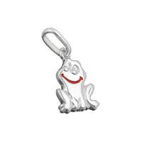 Pendant Smiling Frog Silver 925