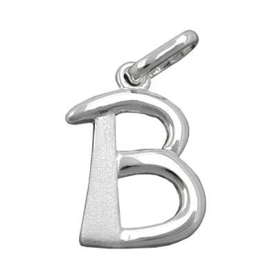 Pendant Initial B Silver 925