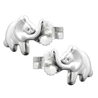 Earstuds Elephant Silver 925