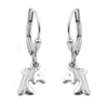 Leverback Earrings Dolphins Silver 925