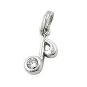 Pendant Quaver Note Silver 925