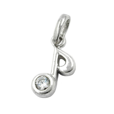 Pendant Quaver Note Silver 925