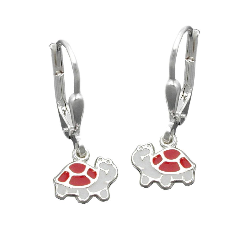 Leverback Earrings Turtles Silver 925