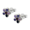 Earstuds Flower Silver 925