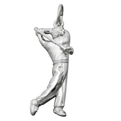 Pendant Golfer Silver 925