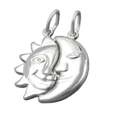 Pendant Friendship Sun-moon 925