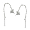 Earrings Gingko Leaf Silver 925