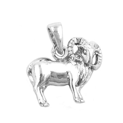 Pendant Zodiac Sign Aries Silver 925