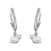 Snail Earrings Leverback Silver 925