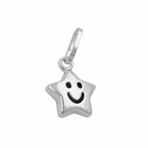 Pendant Star With Face Silver 925