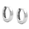 Hoop Earrings 13mm X 3mm Silver 925