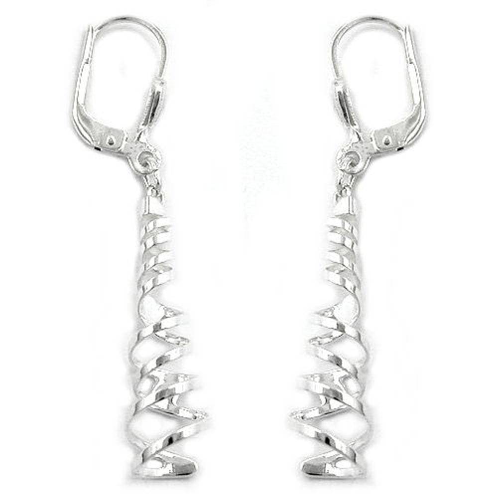 Leverback Earrings Silver 925