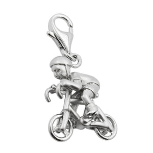 Pendant Charm Biker Silver 925