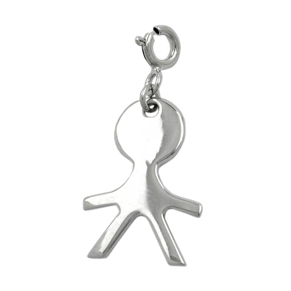 Boy or Man Charm, Silver 925