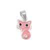 Pendant Little Pink Cat Silver 925