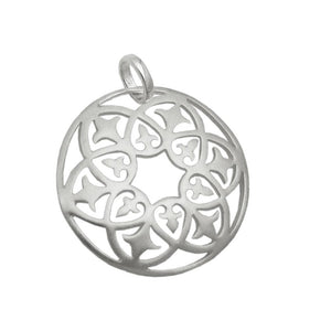 Pendant Filigree Pattern Silver 925