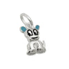 Pendant Little Dog Zirconia Silver 925