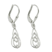 Leverback Earrings Silver 925