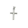 Pendant Cross Polished Silver 925