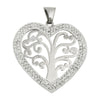 Pendant Heart With Three Silver 925