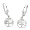 Earrings Tree Of Life Silver 925