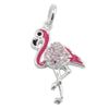 Pendant Pink Flamingo Silver 925