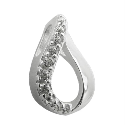 Pendant Zirconias Polished Silver 925