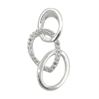 Pendant Zirconias Polished Silver 925