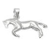 Pendant Horse Polished Silver 925