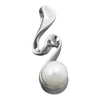 Pendant Pearl And Zirconias Silver 925