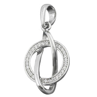 Pendant With Zirconias Silver 925