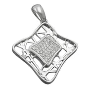 Pendant With Zirconias Silver 925