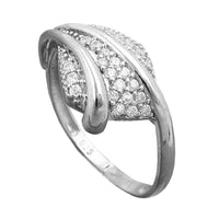 Ring, With Zirconias, Silver 925