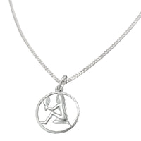 Set Zodiac Virgo + Chain Silver 925