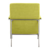 26" X 31.5" X 33.5" Lime Polyblend Arm Chair