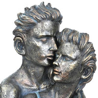 Beautiful Couple Statue Sculpture in Patina Finish