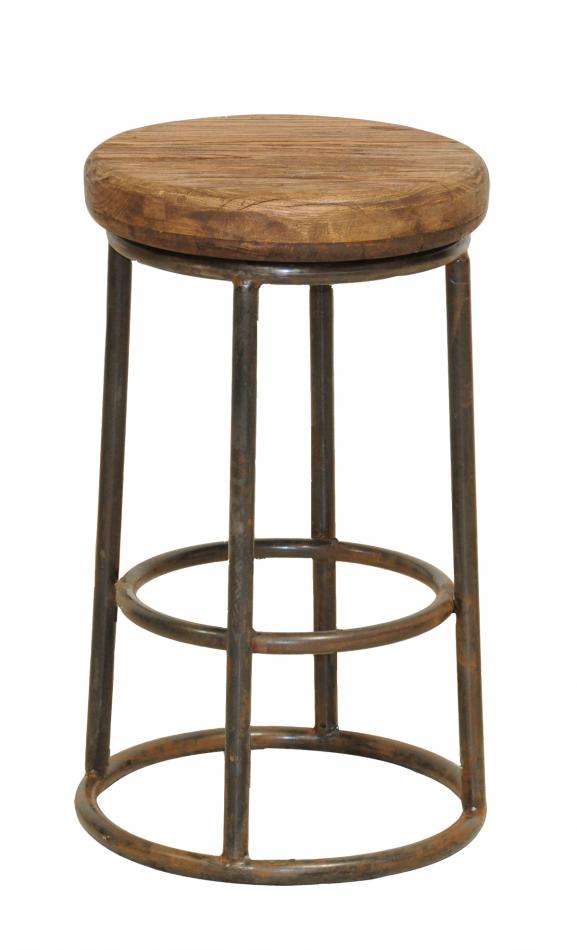 Chic Circular Top Jaden Counter Stool