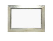 2.25" X 34" X 36" Silver Contemporary Rectangular Cosmetic Mirror