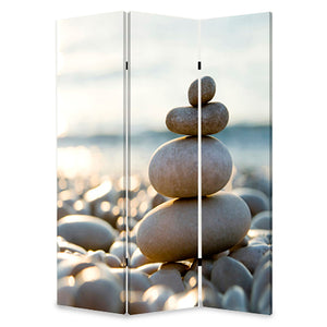 48" X 72" Multi-Color Wood Canvas Spa Screen