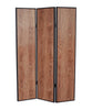 71" X 47" Brown Wood Screen