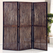 72" X 72" Brown Wood Screen