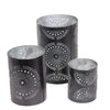 Refreshing 3 piece Iron Votive Candle Holder