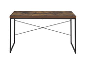 47.24" X 21.65" X 28.34" Weathered Oak Paper Veneer Desk