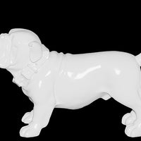 Beamish & Ceramic Dog White