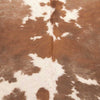 72" x 84" Brown and White Cowhide - Rug