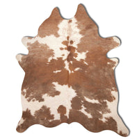 72" x 84" Brown and White Cowhide - Rug