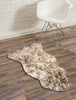 24" x 36" x 2" New Zealand Single Sheepskin Rug 24" X 36" X 1.5" - Gradient Chocolate