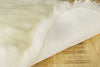 4' X 6' X 2' Natural Quattro Sheepskin Area Rug