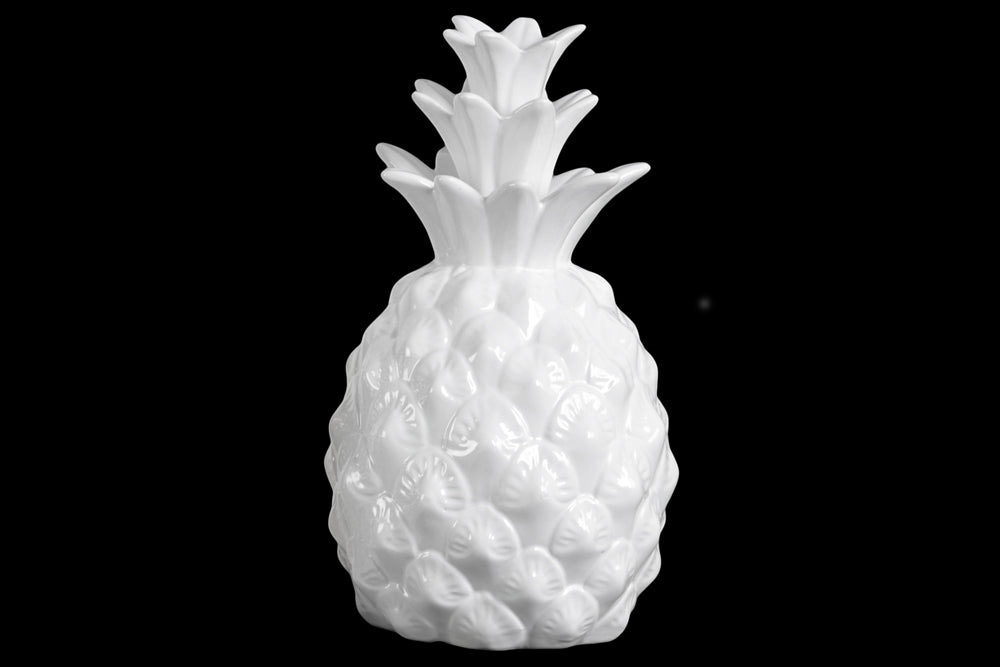 Exquisite Pineapple Figurine- White